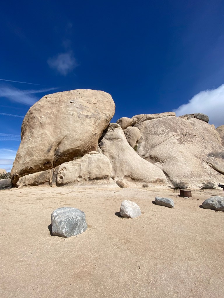 Rocks at Belle Campground.