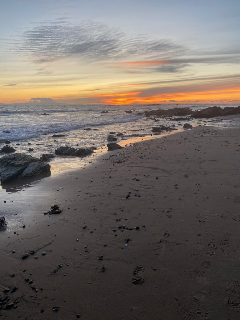 A beautiful adventure we had on San Clemente Beach.