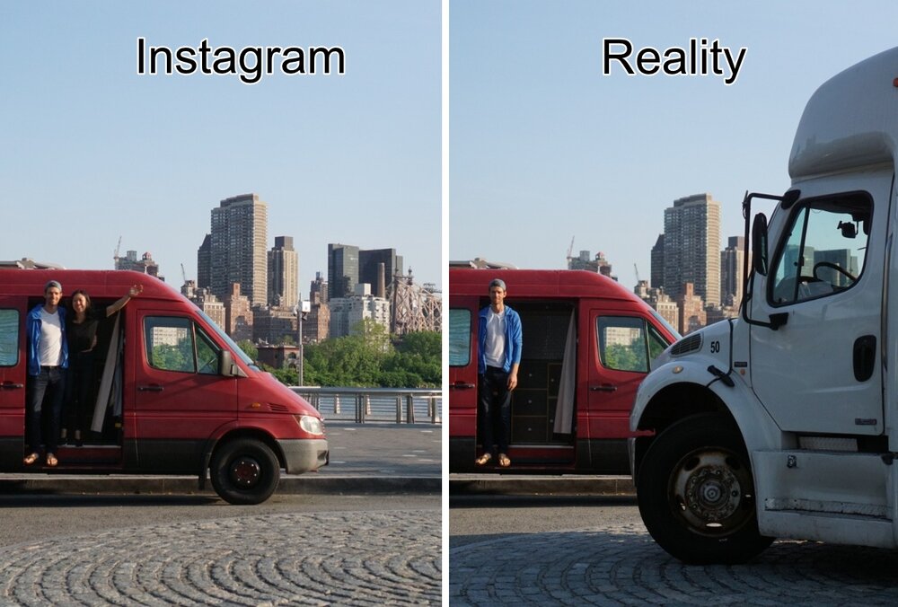 The reality is van life is not always what you see on Instagram.